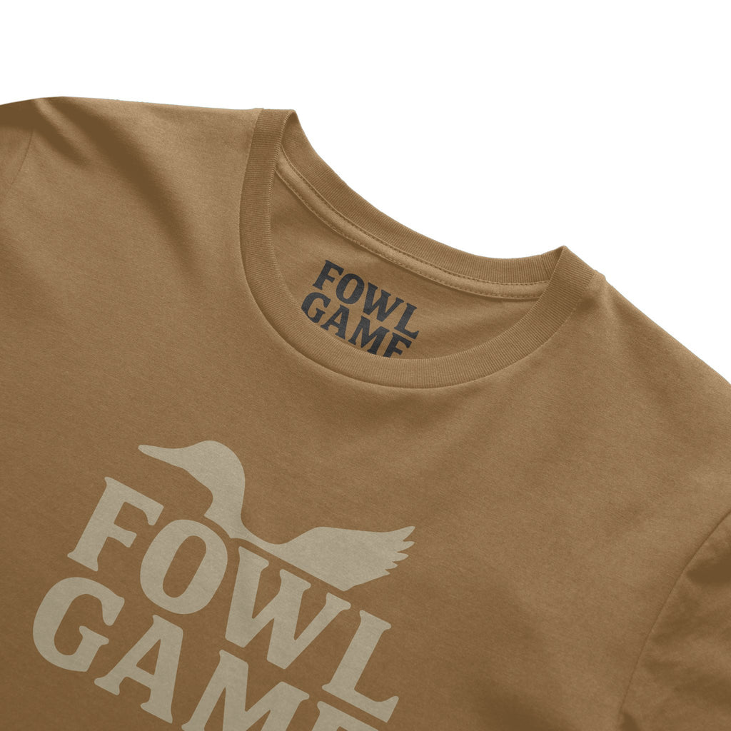 Fowl Game Logo Shirt Rust