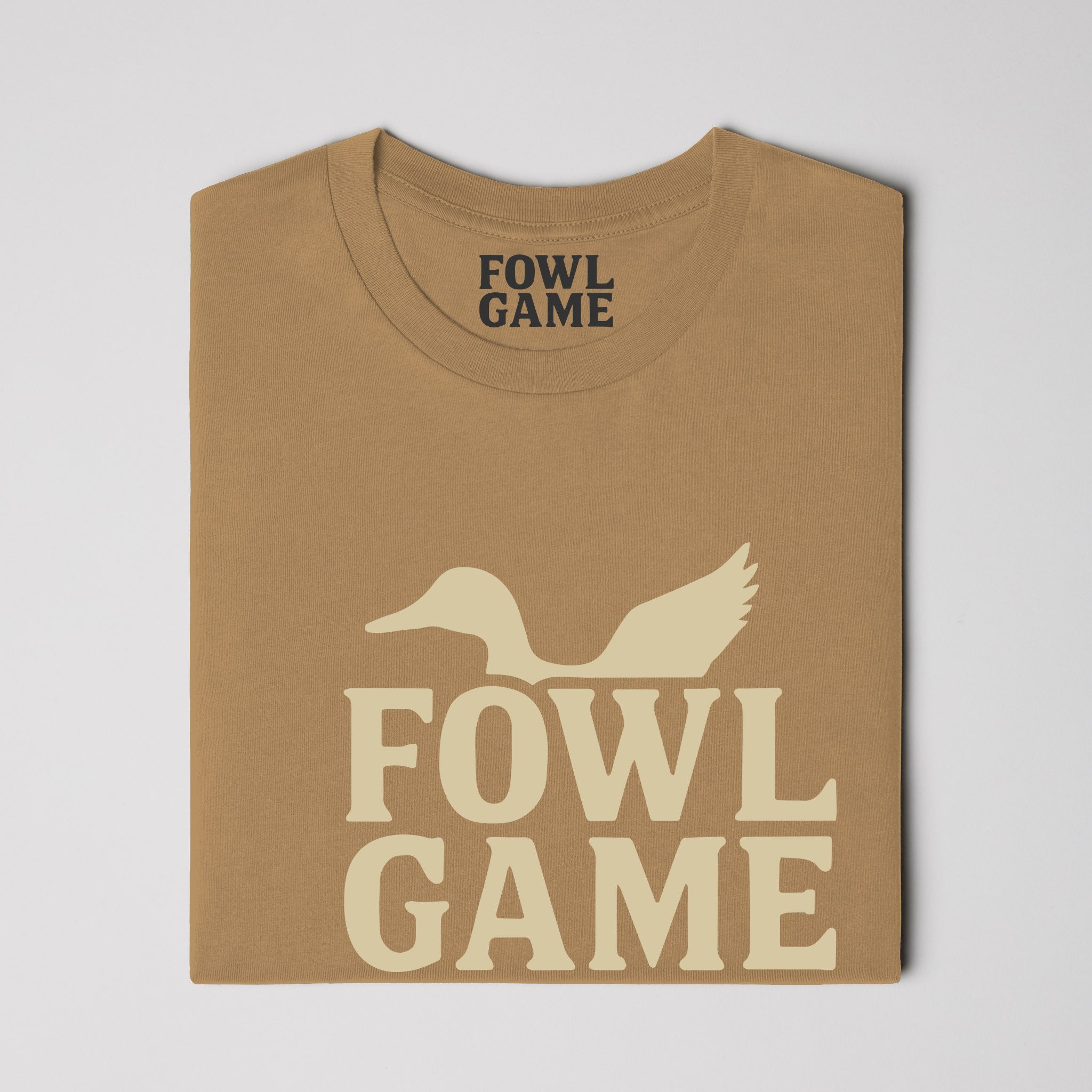 Fowl Game Logo Shirt Rust