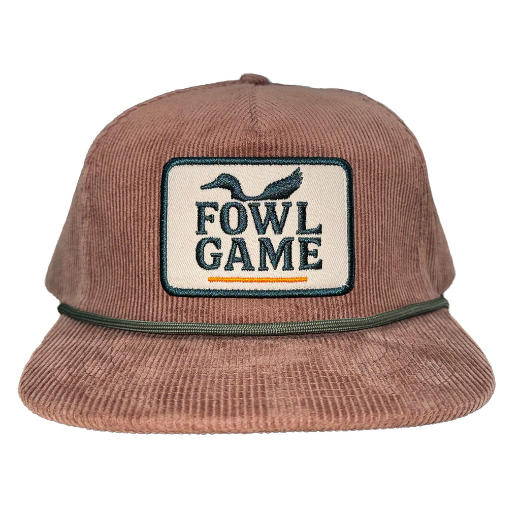 Fowl Game Corduroy Rope Hat